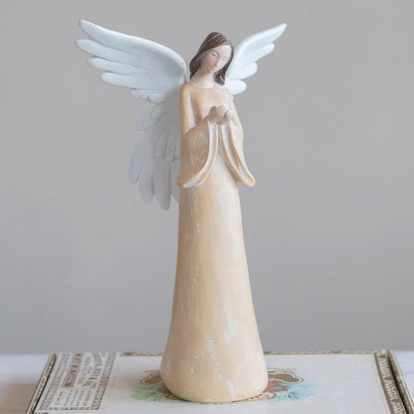 Other - Farmhouse Style 10 Inch Resin Angel